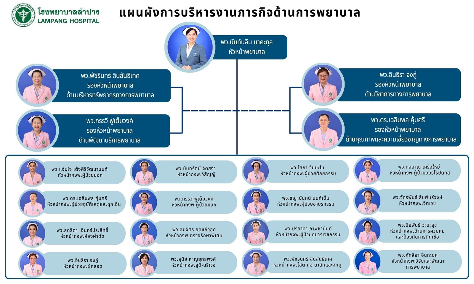 โครงสร้างองค์กรพยาบาล